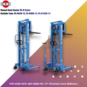 Stacker Tangan Manual / Powerlifter ( Manual Hand stacker ) merek OPK Okadaya Giken Japan