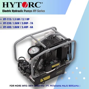 Pompa Hidrolik Elektrik ( Electric Hydraulic Pumps )  merek Hytorc Tipe Seri HY