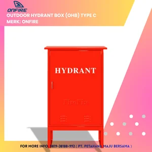 Kotak Hydrant Luar Ruangan Onfire ( Outdoor Hydrant Box ) Tipe: C