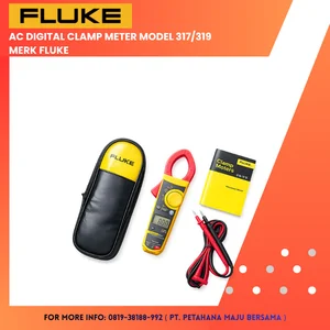 Tang Amper Meter Digital ( Clamp Meter Digital ) Merek Fluke Tipe 317/319