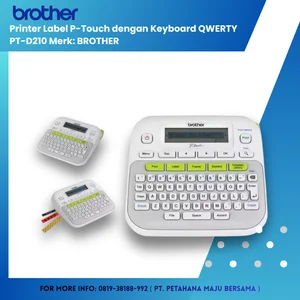 Printer Label Merek Brother Model PT-D210