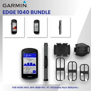 Alat navigasi genggam ( GPS Handhheld ) Mererk Garmin model Edge 1040 Bundle