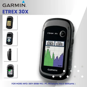 Alat navigasi genggam ( GPS Handheld ) Merek Garmin Model eTrex 30X