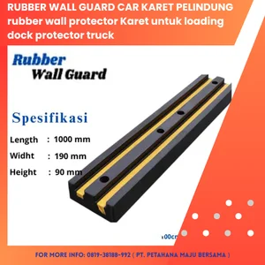 Karet Pelindung untuk truk loading dock / Rubber wall protector guard for loading dock Truck