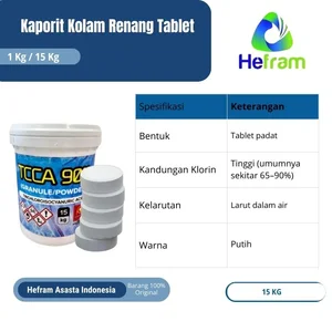 Kaporit Kolam Renang Tablet Besar 15Kg