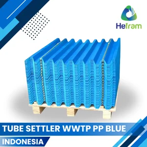 Tube Settler WWTP PP Blue