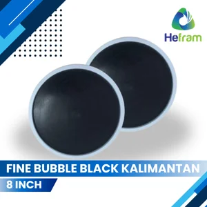 Fine Bubble Black kalimantan 8 Inch