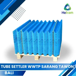 Tube Settler WWTP Sarang Tawon Bali