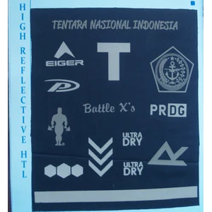 Cetak Label Transfer Panas Reflektif