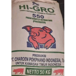 Pakan Babi HI GRO 550 Babi Pre-Starter Umur 2-6 Minggu