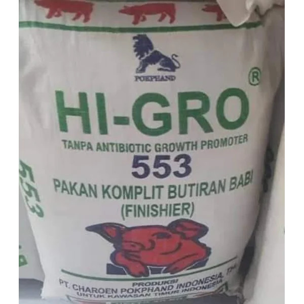 Pakan Babi HI GRO 553  Finisher Penggemukan Akhir
