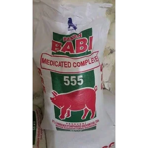 Pakan Babi Medicated Complete 555 Khusus Penggemukan Akhir Indukan