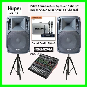 Sound System SOUND SPEAKER AKTIF 15 INCH DAN MIXER