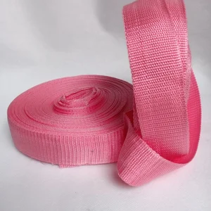 Tali Webbing Tas Pink Motif W