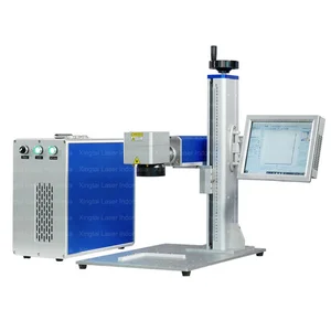Mesin CO2 Laser Marking/Mesin Laser Engraving Tipe Portable dengan Komputer