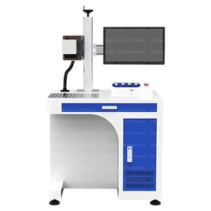 Mesin CO2 Laser Marking/Mesin Laser Engraving Tipe Meja dengan Komputer