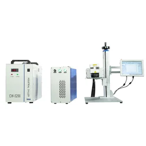 Mesin UV Laser Marking/Mesin Laser Engraving Tipe Portable dengan Komputer