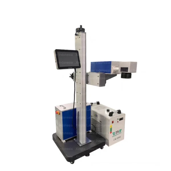Mesin UV Laser Marking/Mesin Laser Engraving Tipe Tinggi dengan Komputer