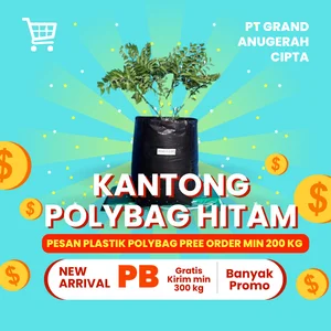 KANTONG PLASTIK POLYBAG TANAMAN HITAM 