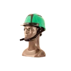 Safety Helmet LEOPARD ABS 0295 Green 1