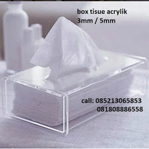 Box Tissue Acrylic
