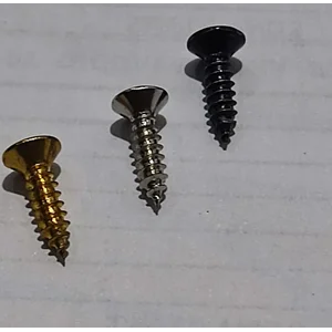 Screw pickguard gitar dan bass /Sekrup baut Gitar pickguard warna hitam M3x12