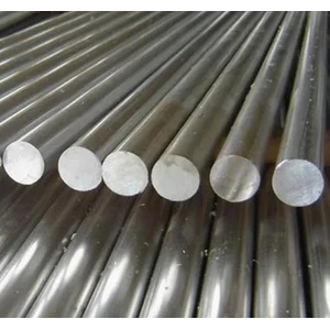 As material stainless SUS DUPLEX 2205  dia. 25mm panjang 1meter Bahan stainless