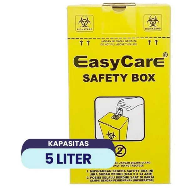 Safety Box Medis 5L Alat Kesehatan Lainnya