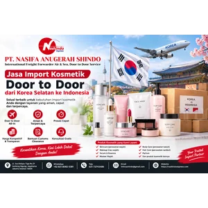 Nashindo Express – Jasa Freight Forwarder Import Kosmetik Door to Door dari Korea Selatan ke Indonesia