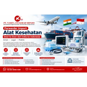 Jasa Freight Forwarder Import Alat Kesehatan Door to Door dari India ke Indonesia