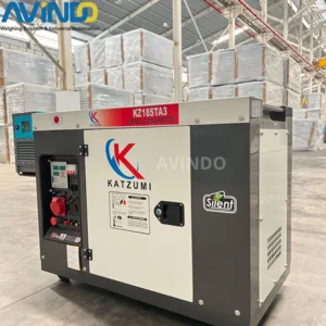 Genset KATZUMI BUILT UP GENSET SILENT PORTABLE 15 KVA 1 PHASE