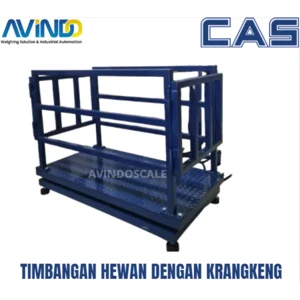 Timbangan Hewan Kambing Dengan Krangkeng