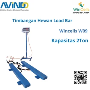 Timbangan Hewan Digital Load Bar Kapasitas 2 Ton