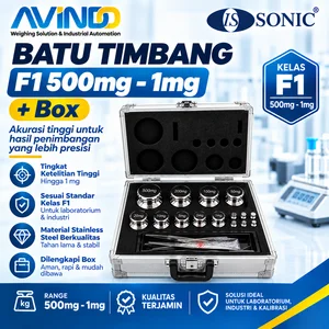 Anak Timbangan Class F1 500mg - 1mg + box