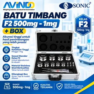 Anak Timbangan Class F2 500mg - 1mg + box