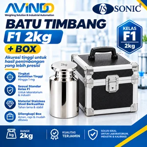 Anak Timbangan Class F1 2kg + Box