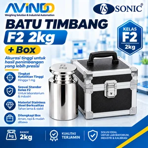 Anak Timbangan Class F2 2kg + Box