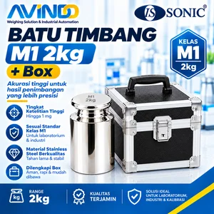 Anak Timbangan Class M1 2kg + Box