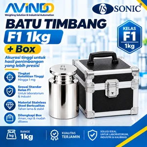 Anak Timbangan Class F1 1kg + Box