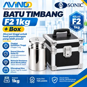 Anak Timbangan Class F2 1kg + Box