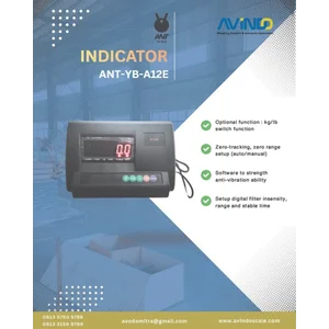 Indikator Timbangan ANT-YB-A12E INDIKATOR TIMBANGAN