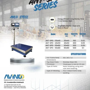 BENCH SCALE ANT-YB-T10 Timbangan Duduk