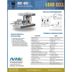 LOAD CELL ANT-601 Kap 10T Load Cell