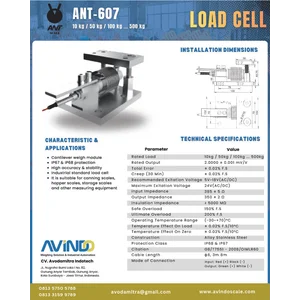 LOAD CELL ANT-607 Kap 100 Kg