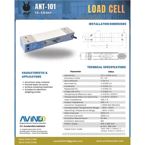LOAD CELL ANT-101 2.0-0.15 MV