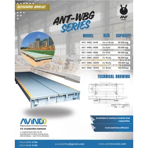 WEIGHING BRIDE ANT-WBG SERIES Jembatan Timbang