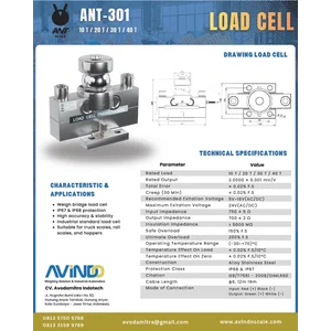 LAOD CELL ANT 301 - KAP 4O TON 