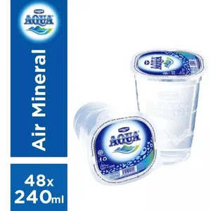 AQUA GELAS 220 Ml Isi 48 Pcs