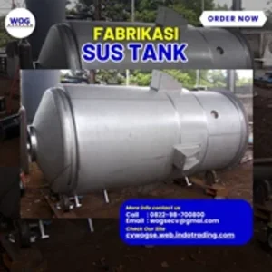 Fabrikasi Tangki SUS material SUS