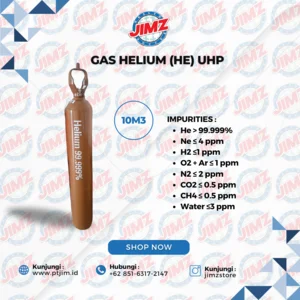Gas Helium (He) UHP 10 M3